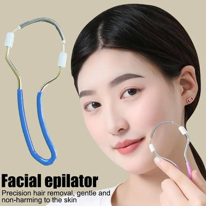 Facial Hair Remover for Women - Spring Epilator for Face, Lip & Chin