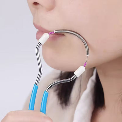 Facial Hair Remover for Women - Spring Epilator for Face, Lip & Chin